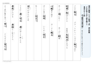 【東京書籍】漢字３年　１学期③　